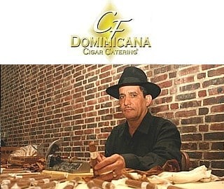 Cigar roller at wedding reception serving hand rolled cigar Cigar Roller, Wedding, Golf Events