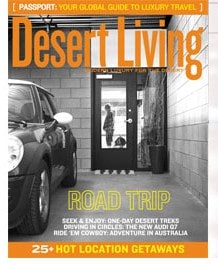 Desert Living Magazine cover page
