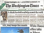 D.C. Washington Times cover